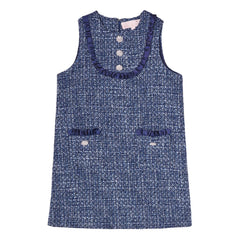 Tutu du Monde - Vestido de tweed Dreamtide | Azul marino