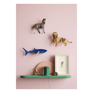 Studio Roof - Shark Wall Decor | Navy Blue