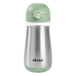 Béaba - Edelstahl Trinkflasche - 350 ml | Salbei