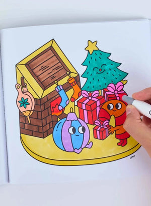 Omy - Christmas Coloring Book