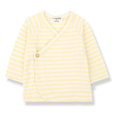 1+ in the family - Camiseta de rayas Idara | Amarillo claro