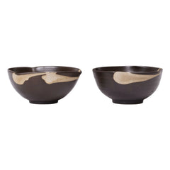 Ferm Living - Matcha kaseleri - 2’li Set | Kahverengi