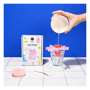 Nailmatic Kids - The Soap Factory Set - Kitty Edition - 1 Seife | Rosa