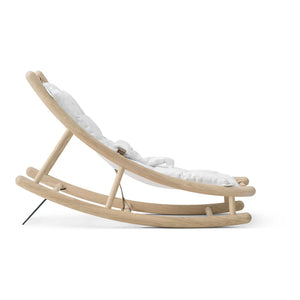 Oliver Furniture - Oak Baby and Toddler Rocking Chair | White