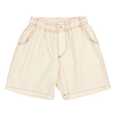 Búho – Jeansbermudashorts aus Lyocell | Ecru