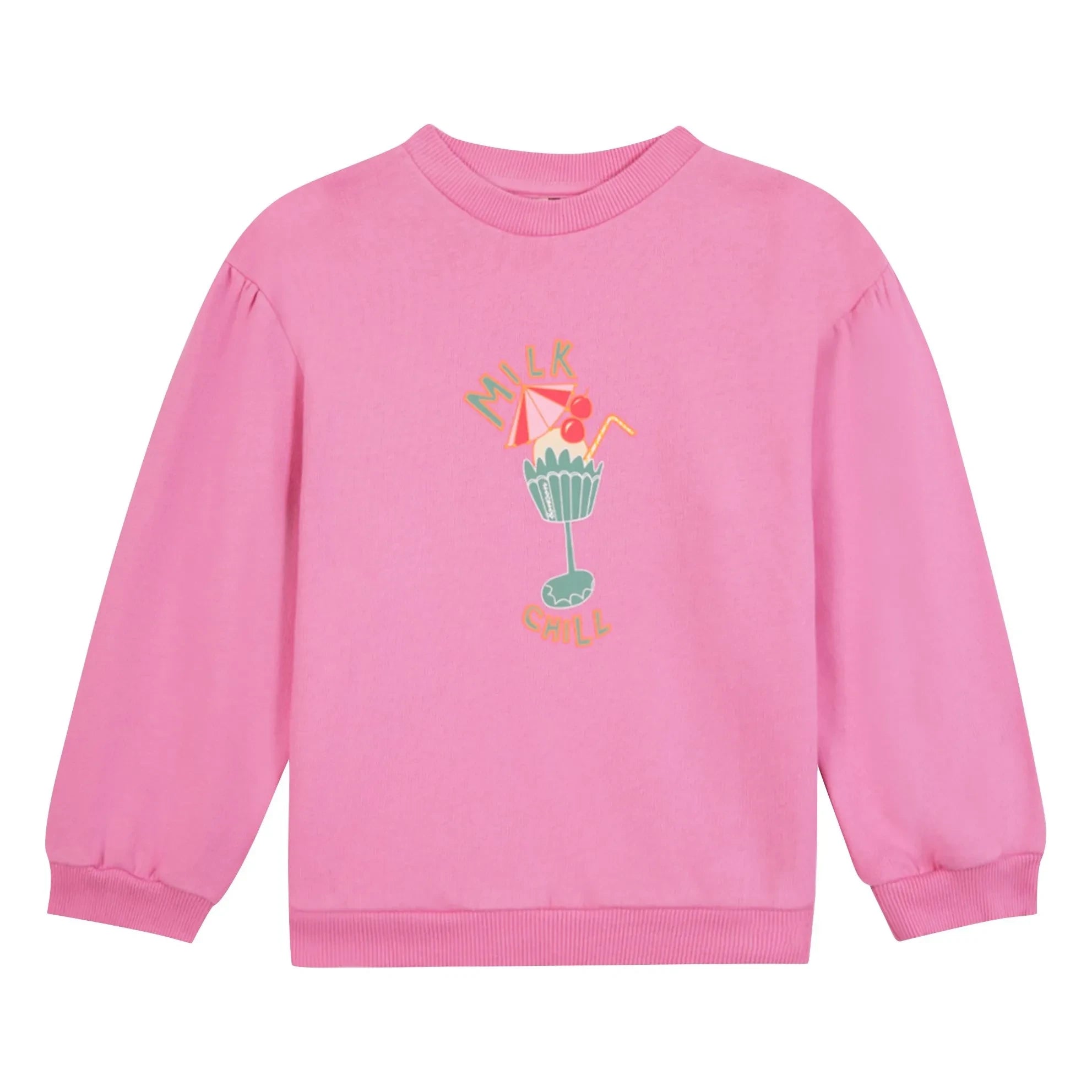 Bonton - Nolwen Chill sweatshirt | Şeker pembesi
