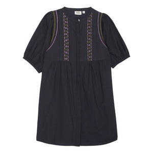 Hartford - Rema Besticktes Kleid | Nachtblau