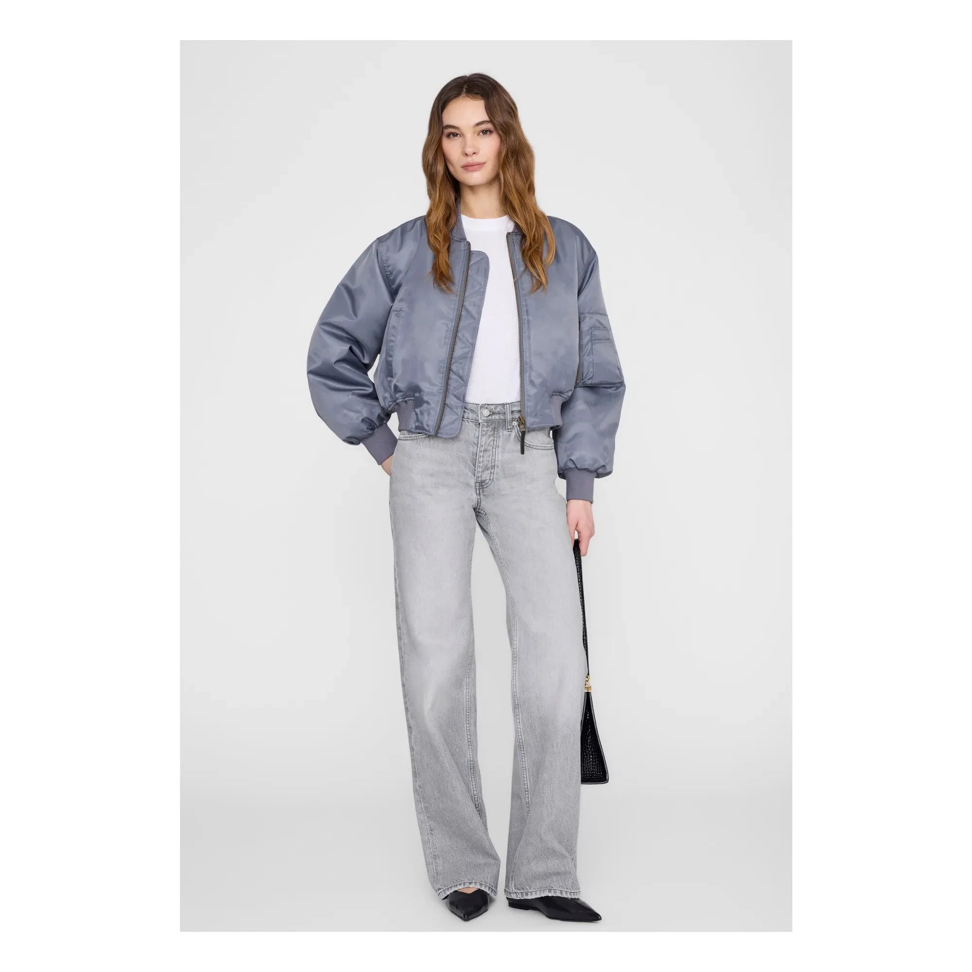 Anine Bing - Chaqueta bomber Leon | Gris