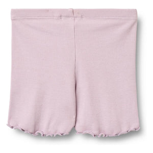 Wheat - Sine Rippstrick-Shorts aus Bio-Baumwolle | Lavendel