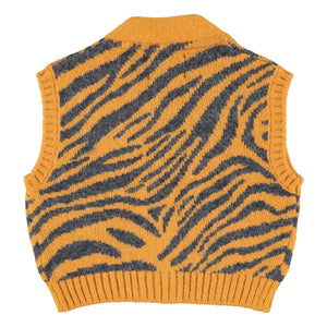 Piupiuchick - Kolsuz Zebra Yelek | Turuncu
