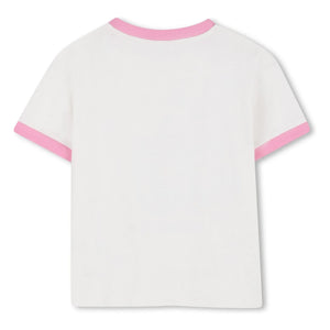 Kenzo – Happy Sweet Bubble Tiger T-Shirt | Weiß