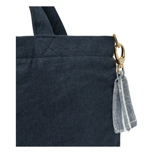 Adorna - Keten Tote Çanta | Lacivert