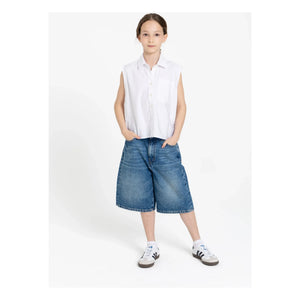 Finger in the nose - Camisa sin mangas Ella | Blanco