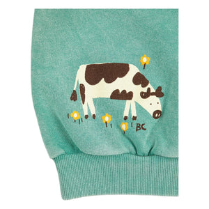 Bobo Choses - Sweat Farm Organik Pamuk | Yeşil