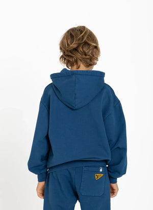 Hundred Pieces - Pat Freedom Organic Cotton Sweatshirt | Gray Blue