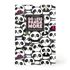 Legami - A6 Çizgili Resimli Sert Kapaklı Defter - Panda