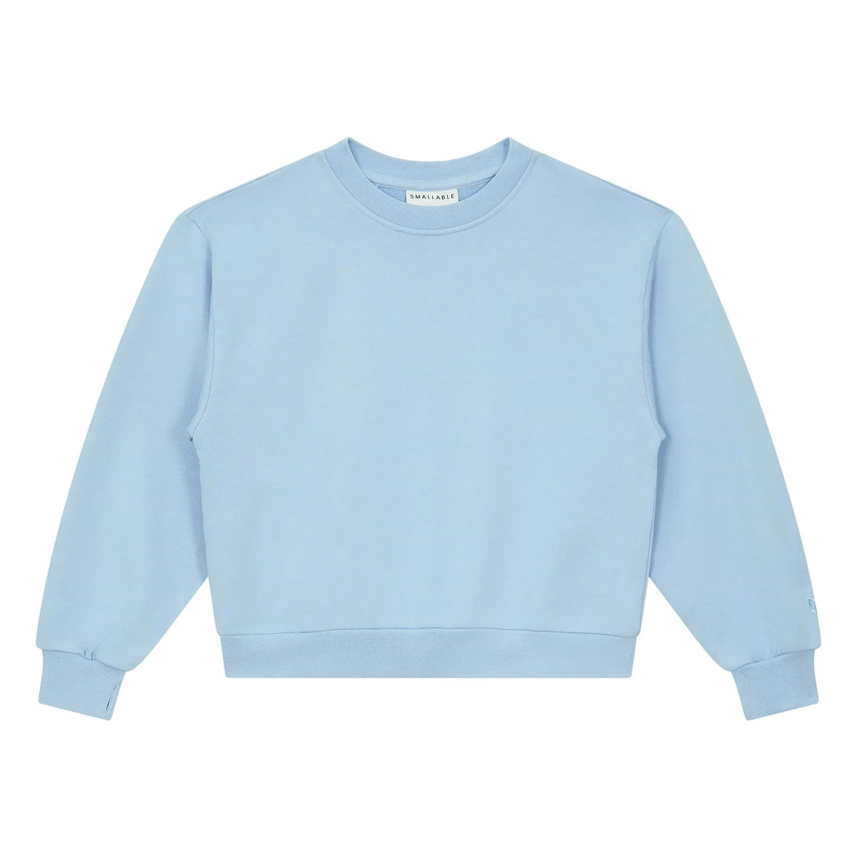 Smallable Kid - Maia organik pamuklu sweatshirt | Soluk mavi