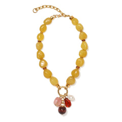 Lizzie Fortunato - Cordoba Charm kolye | Amber