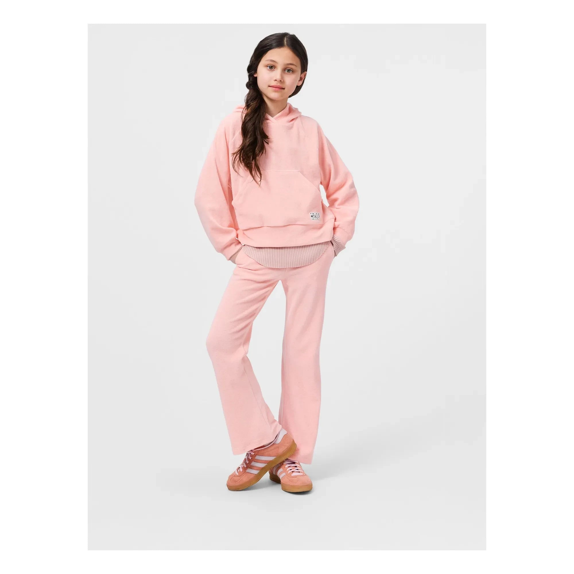 Molo - Minelli organik pamuk sweatshirt | Şeftali