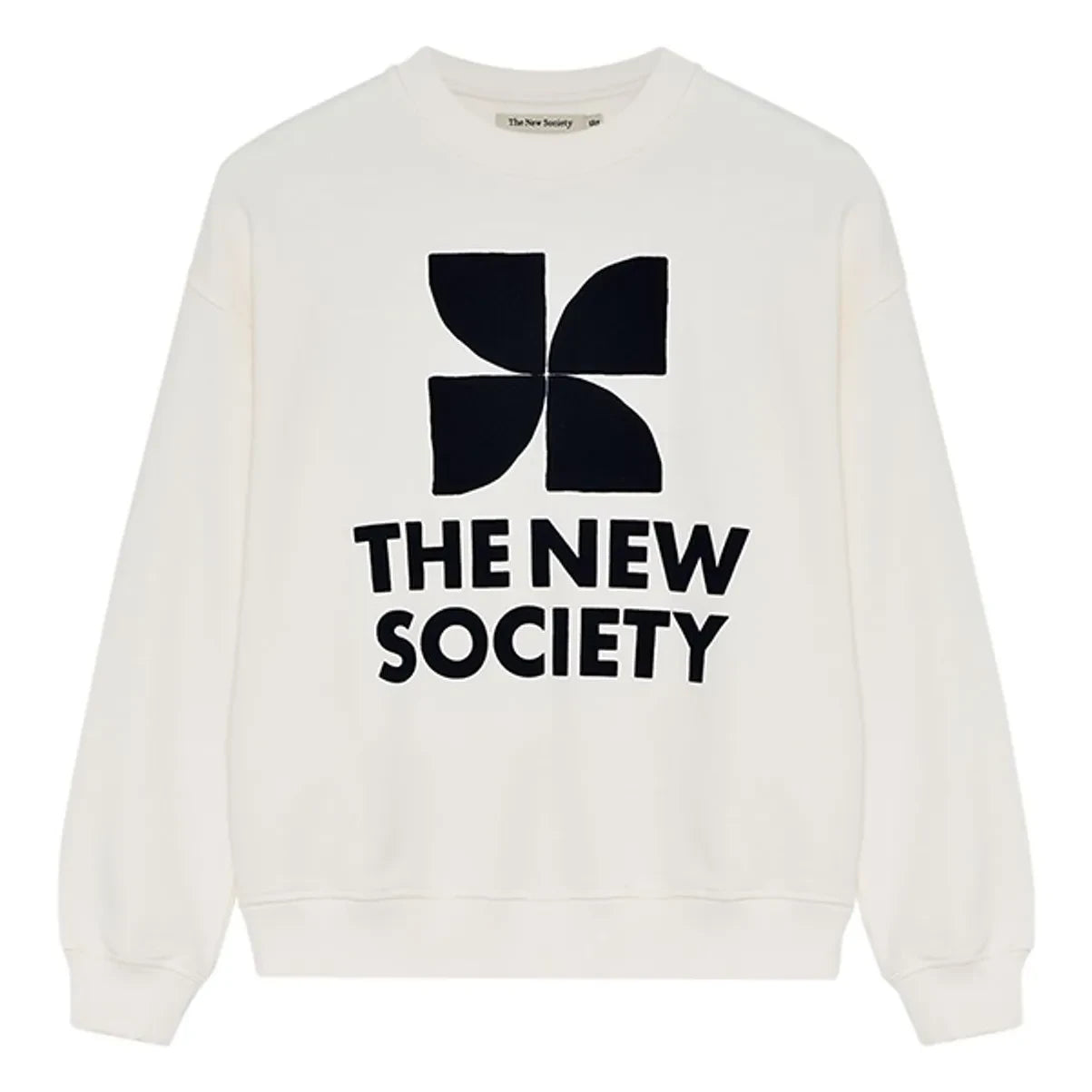 the new society - Pamuklu sweatshirt | Beyaz