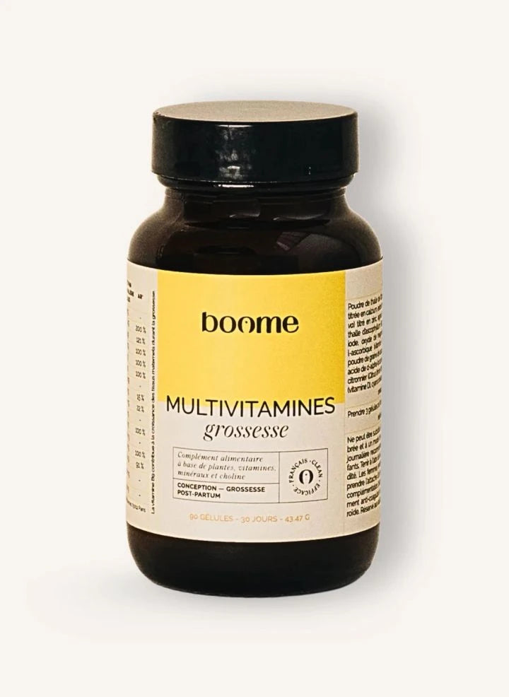 Boome - مكمّل متعدد الفيتامينات قبل الولادة - 90 قرص