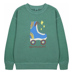 Jelly Mallow - Roller Disco Sweatshirt | Grün