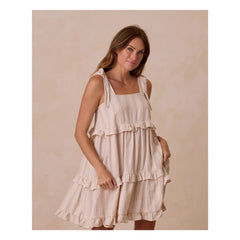 Rylee + Cru - Vestido con volantes | Marfil