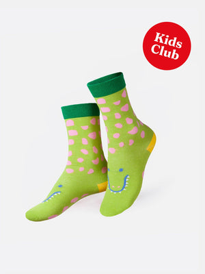 Eat My Socks - Kids Funny Crocodile Socks