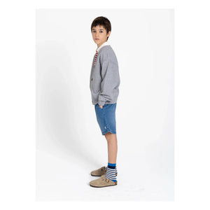 Smallable Kid - Malo Çizgili Çorap | Mavi