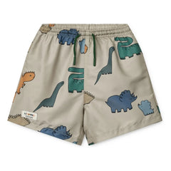 Liewood - Duke Badeshorts aus recycelter Faser | Grau