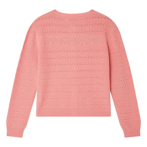 Bonpoint - Mia Wool Cardigan | Candy pink