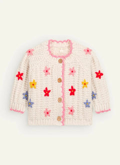 Louise Misha - Set cardigan e bloomer Mony Laine | Crema