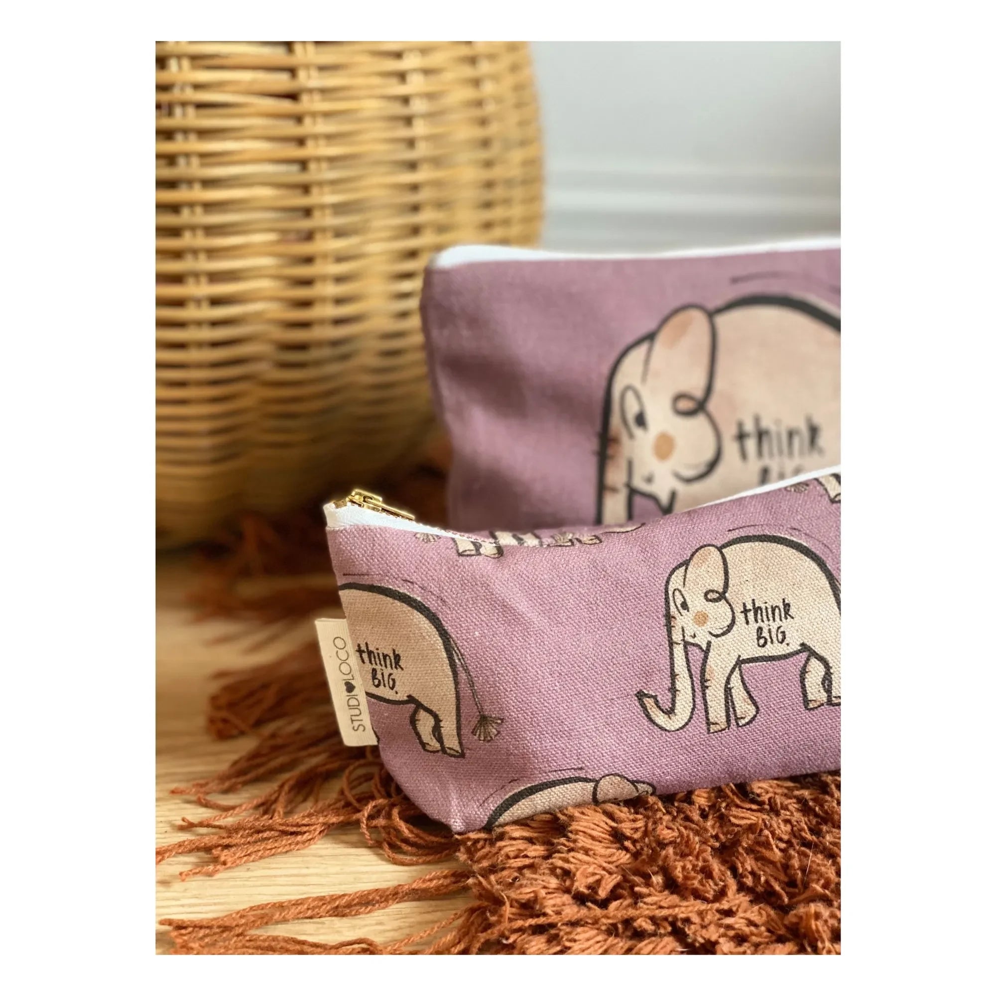 Studio Loco - Fil Clutch Çanta | Mauve