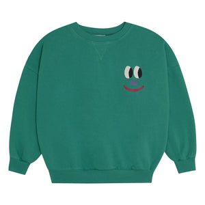 The Campamento - Smiley sweatshirt | Yeşil