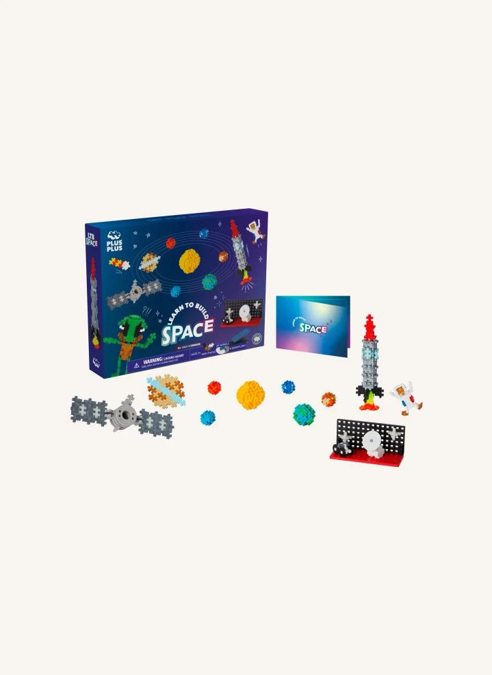 Plus-Plus - مجموعة اكتشاف الفضاء - 1.000 قطعة