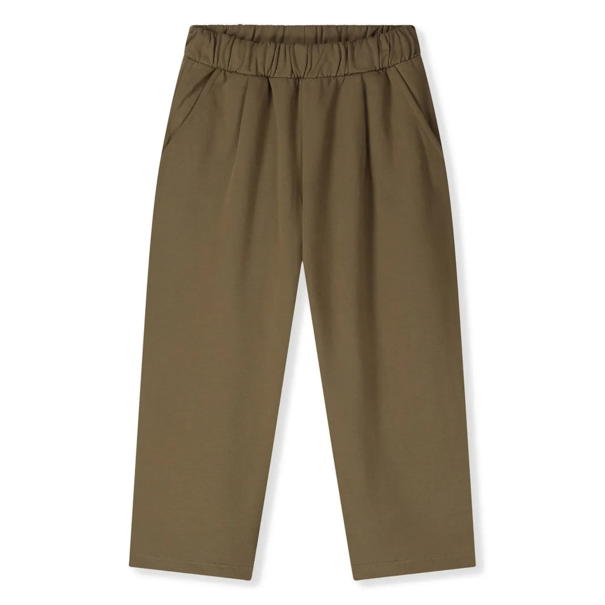 Gray Label - Pantalones oversize de algodón orgánico | Marrón