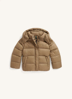 Ralph Lauren - Logo Kapüşonlu Ceket | Camel