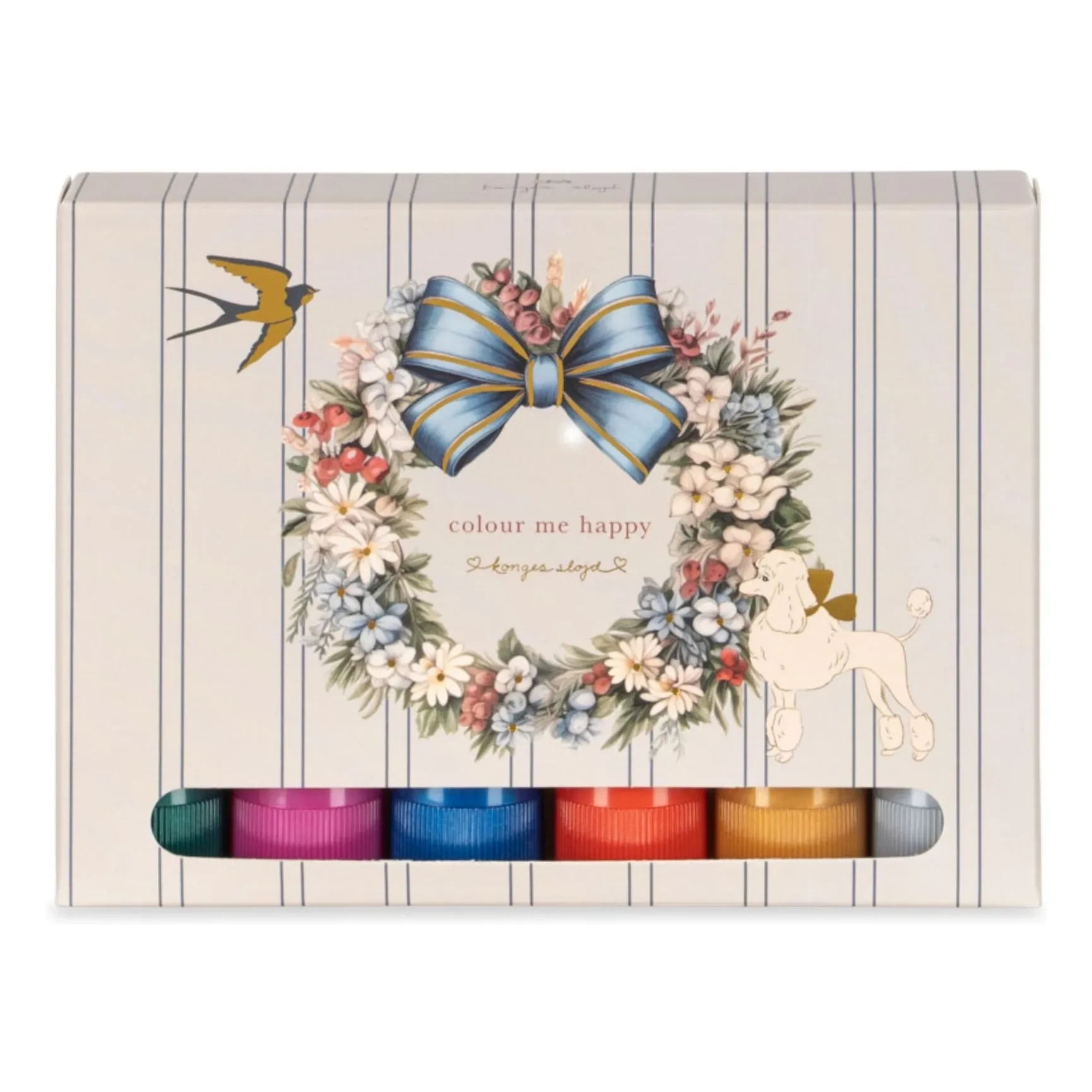 Konges Sløjd - Glitter Felt Pens - Set of 6