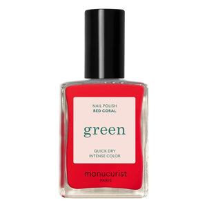 Manucurist - Esmalte de uñas verde - 15 ml | Coral Rojo