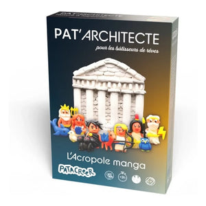 Patacréer - Mon Acropole Manga kendiliğinden sertleşen modelleme kili seti