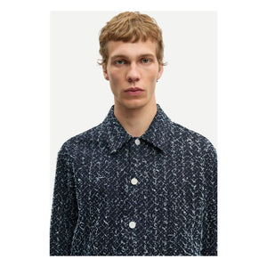 Samsoe Samsoe - Sacastor Pamuk overshirt | Koyu gri