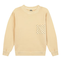 Bonton - Sudadera con bolsillo de estrella Narciss | Vainilla