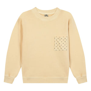Bonton - Sudadera con bolsillo de estrella Narciss | Vainilla