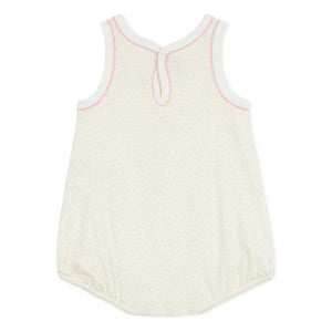Petit Bateau – Schlafstrampler mit Punkten | Weiß