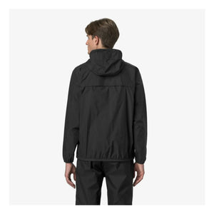K-way - Windbreaker Le Vrai 4.0 Claude Ripstop Recycelte Faser | Schwarz