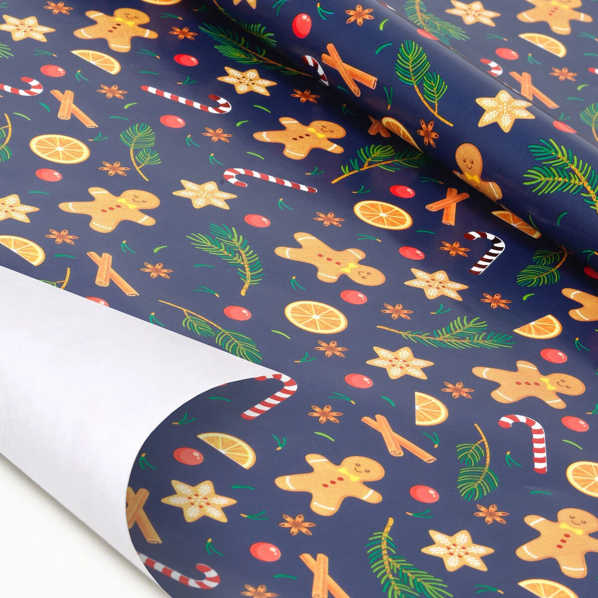 Legami - Christmas Wrapping Paper - Gingerbread