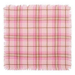 Bompard - Mini Karo Tartan Kaschmir Schal | Cherry Wood