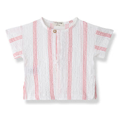 1+ in the family - Camiseta rayada Portlligat | Rosa empolvado