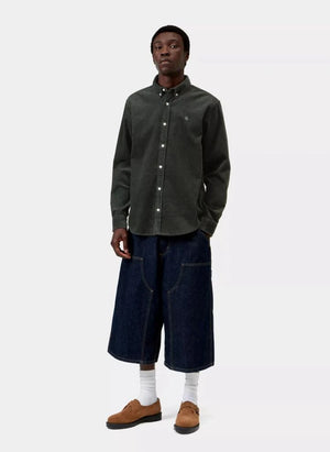 Carhartt WIP - Madison Cordhemd | Schwarz