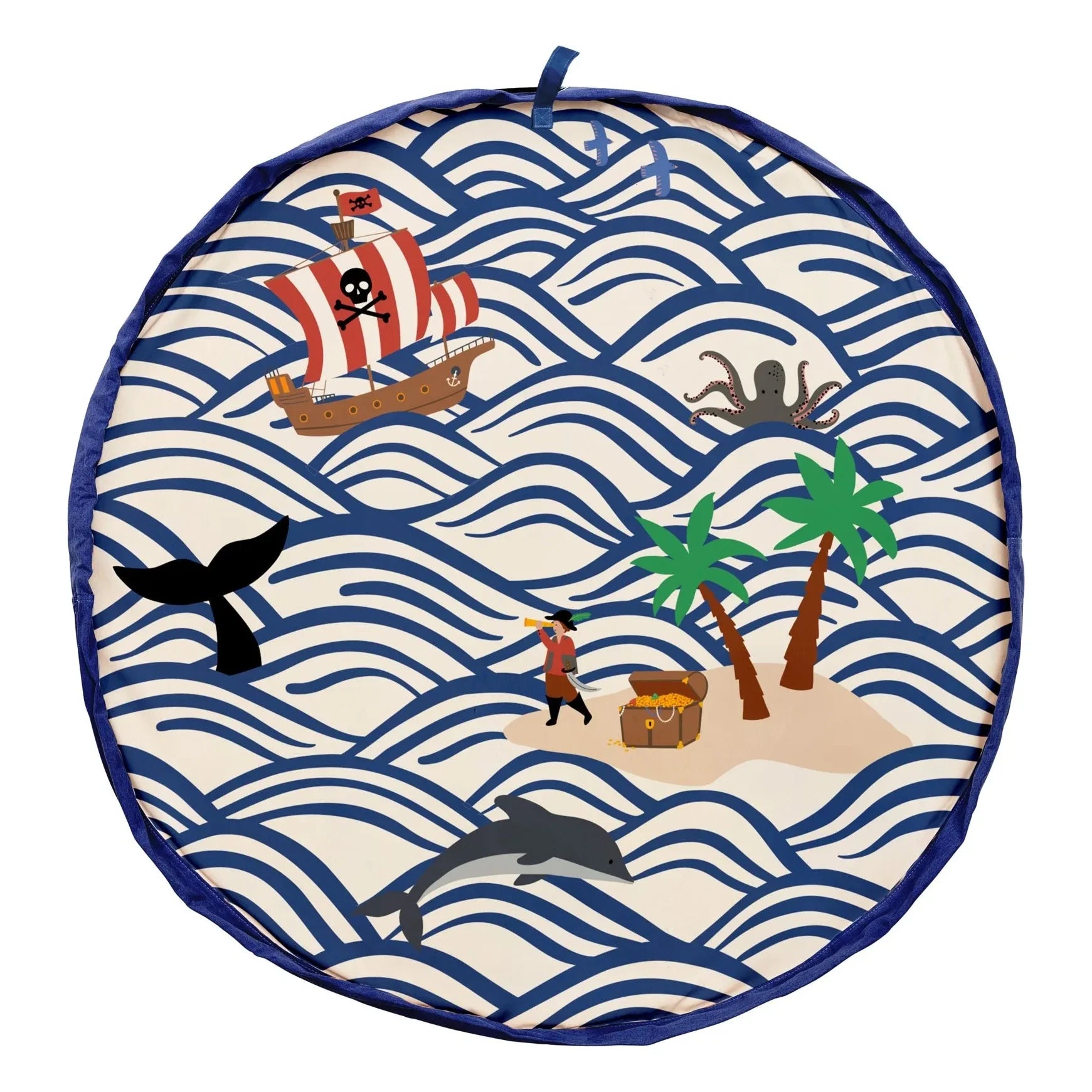 Play and Go - Bolsa / colchoneta de exterior Noomad - Pirata | Azul